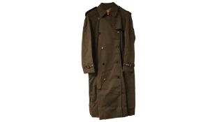 Burberry Gabardine Trench Coat, Black, UK 8
