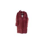 Alphatauri ATA Womens Jacket, Deep Red, Size L