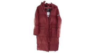 Alphatauri ATA Womens Jacket, Deep Red, Size L