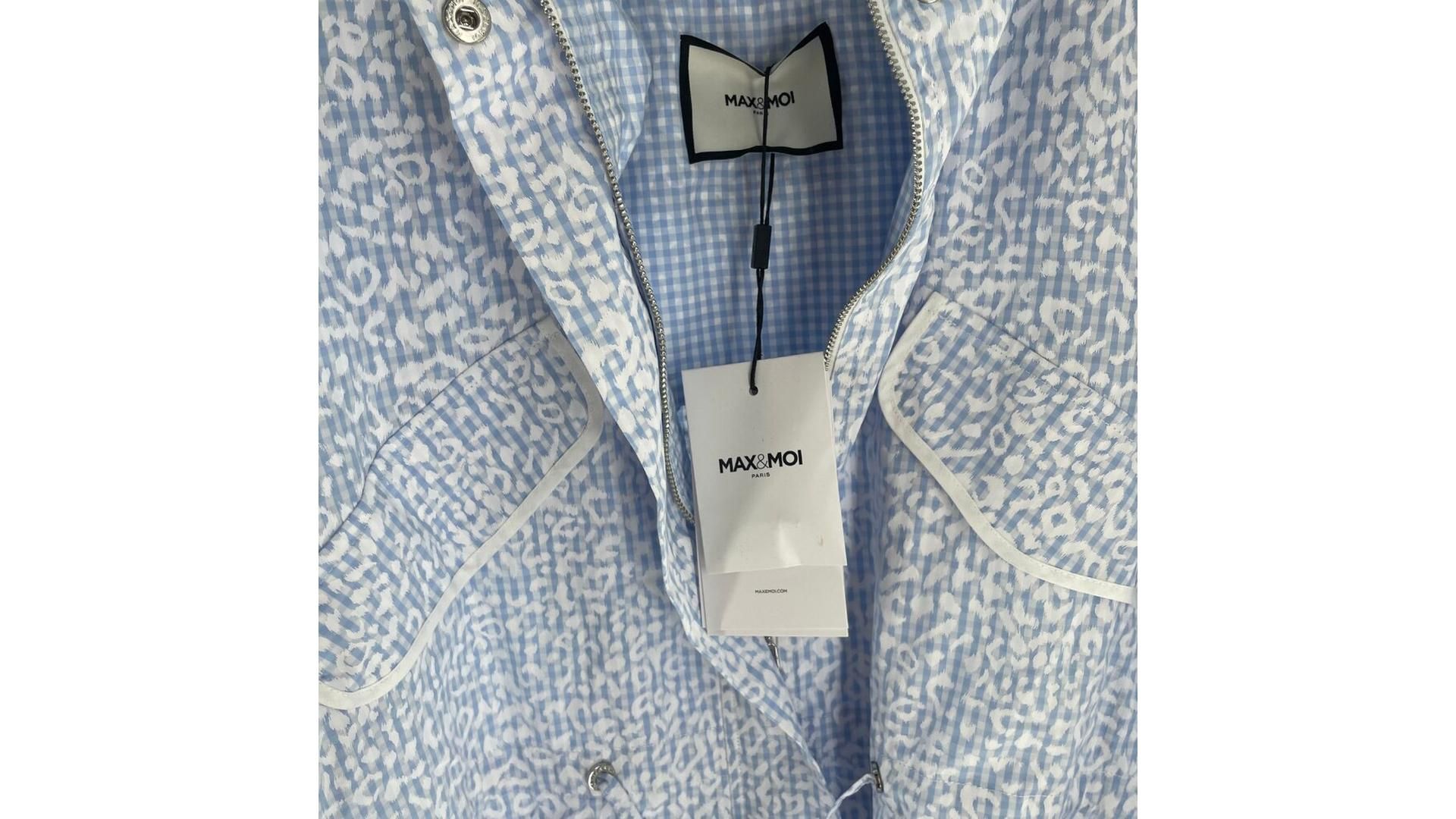 Max & Moi Women's Zipped Jacket with Hood Size 38 - Image 2 of 5