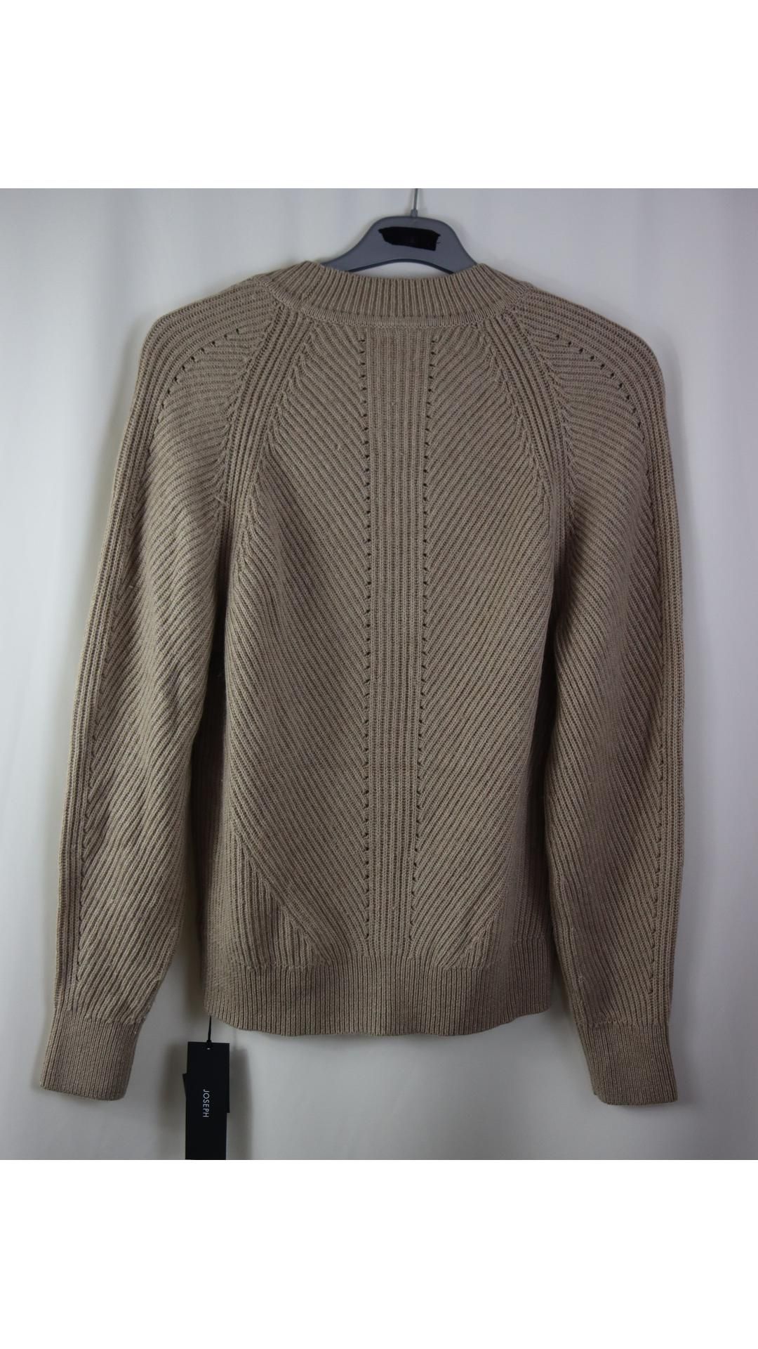 Joseph Crew Neck Jumper, Cobble Stone, Size XS - Image 2 of 4