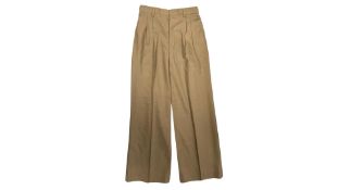 Filippa K Women's Darcey Wool Trousers In Brown EU 40. New, Has An Unusual Smell