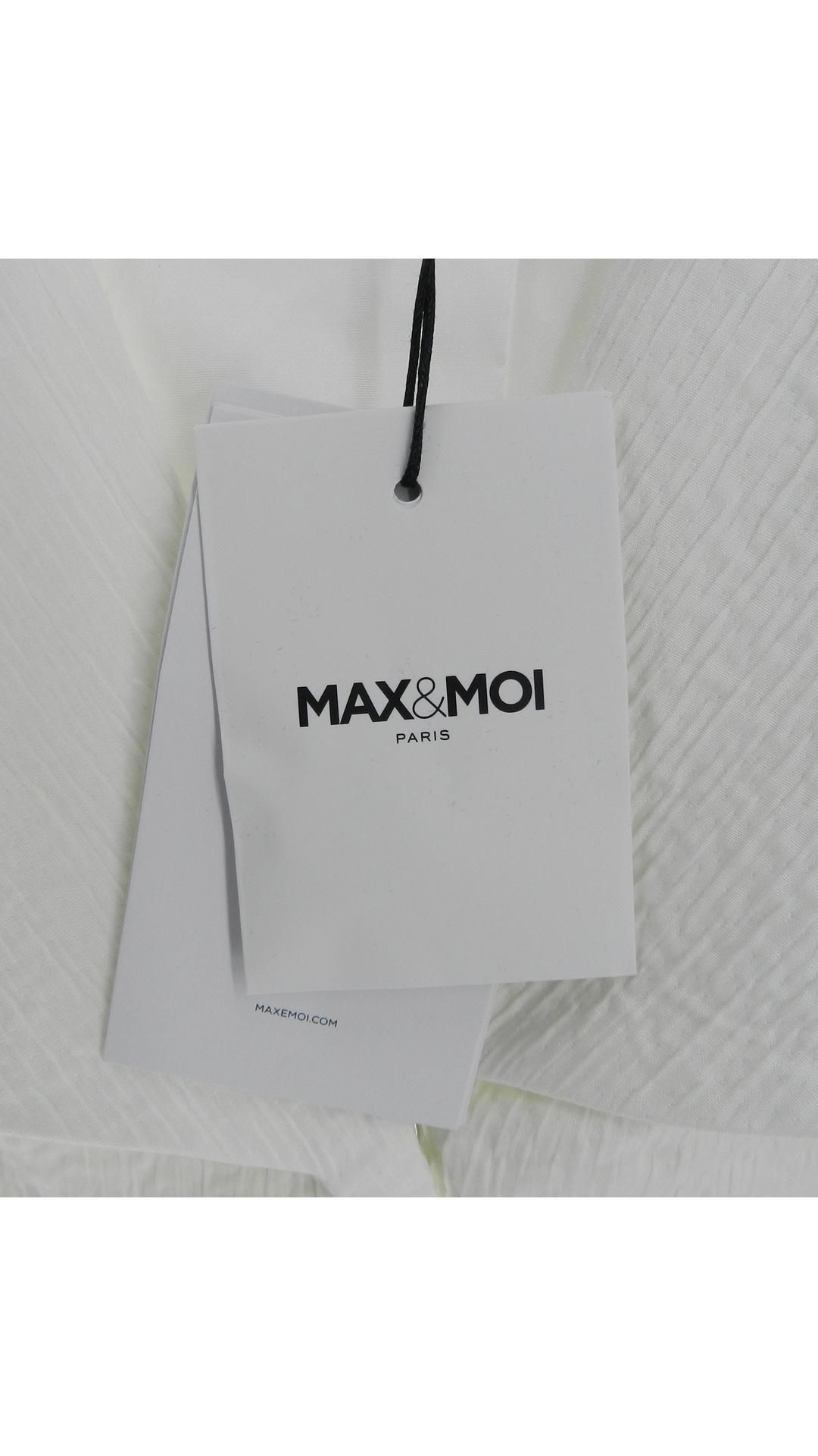 Max & Moi Victory White Jacket, Size 40 - Image 4 of 5