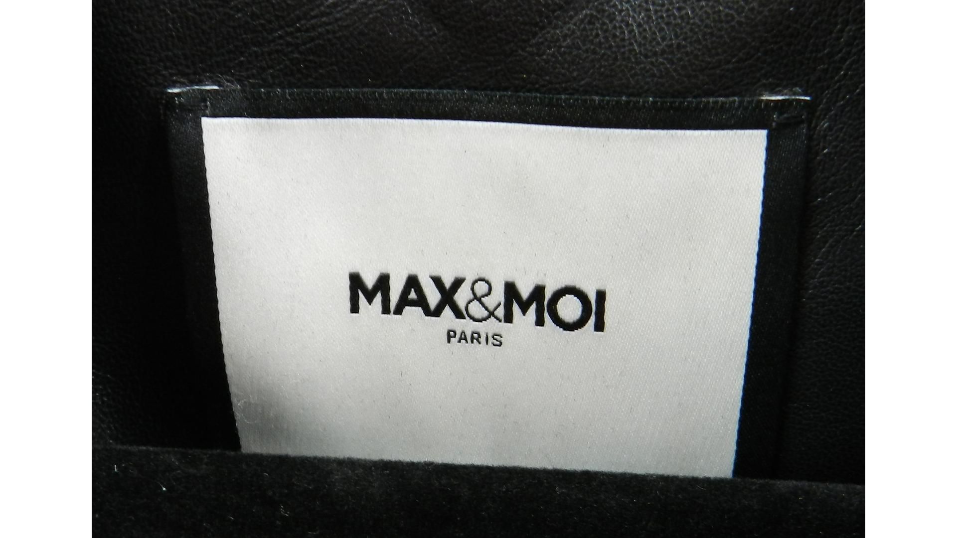 Max & Moi Leather Jacket, Black, Small - Image 3 of 4