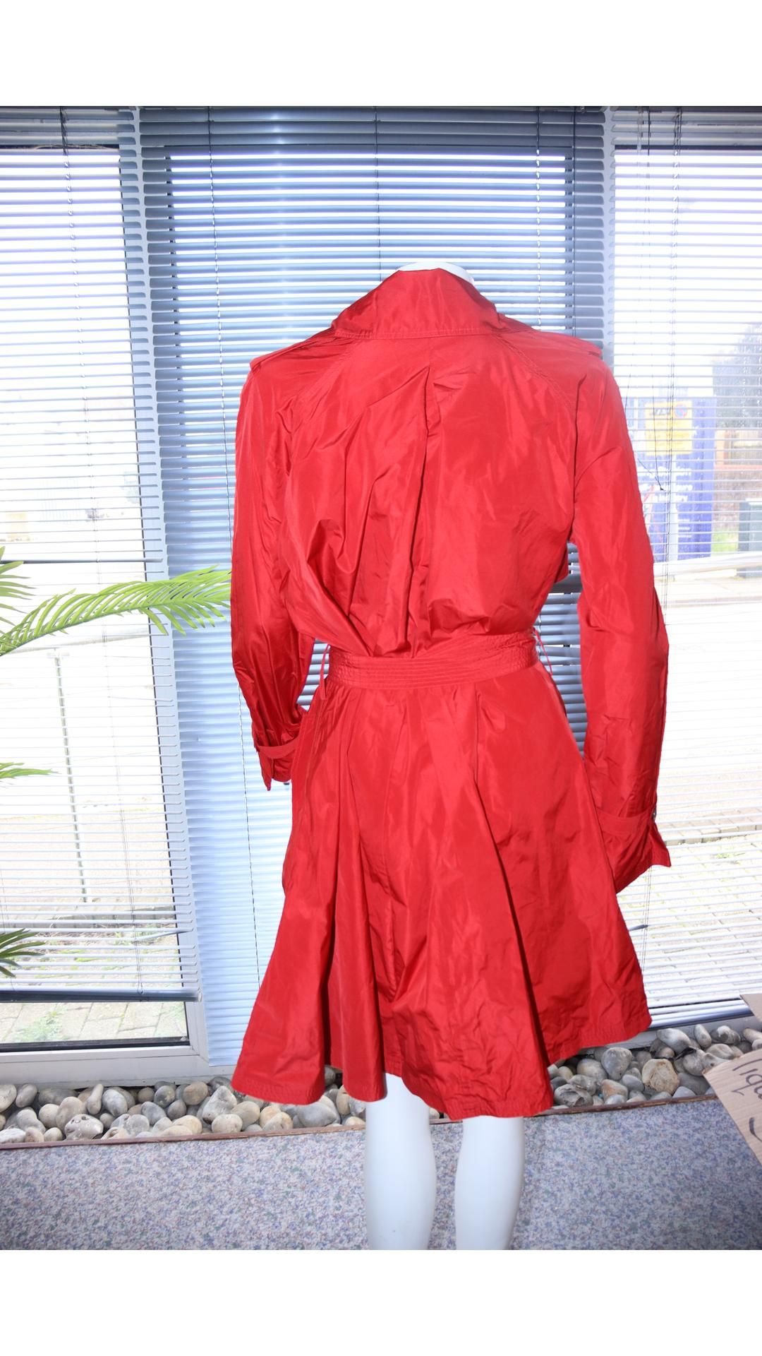 Lanvin Women's Utility Jacket, Red, Size 38. Preowned. Used - Image 3 of 4
