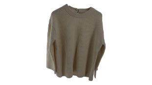 By Malene Birger Amicia Sweater, Cream, Size S