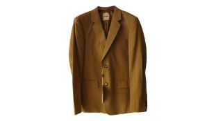 Sandro Paris E22 Formal Blazer Jacket, Size 50, Beige