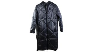 Sportalm Women's Coat, Black and Multi Coloured, Size M