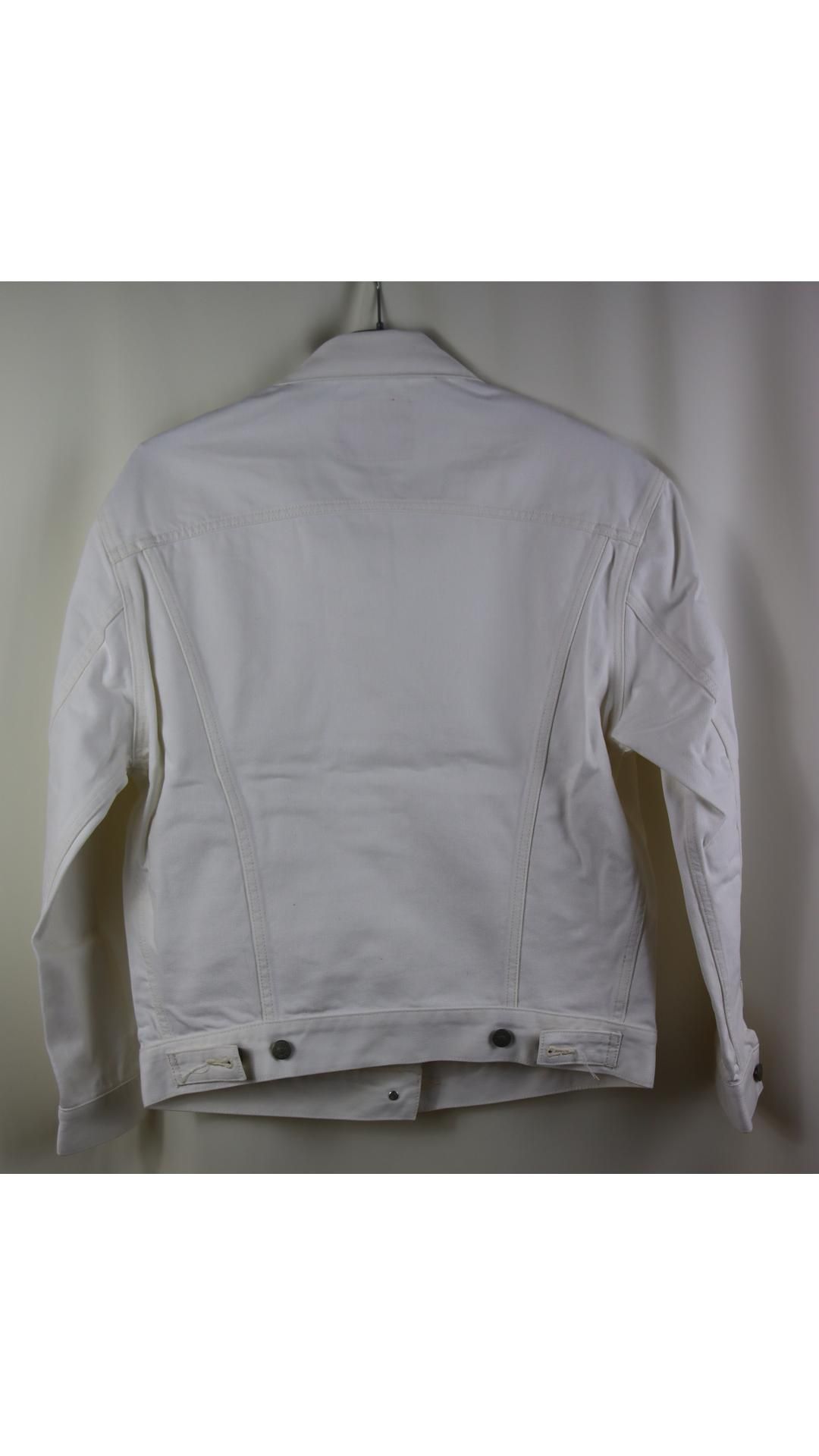 Acne Studios Women's 1998 Denim Jacket, White, UK 32 - Image 2 of 2