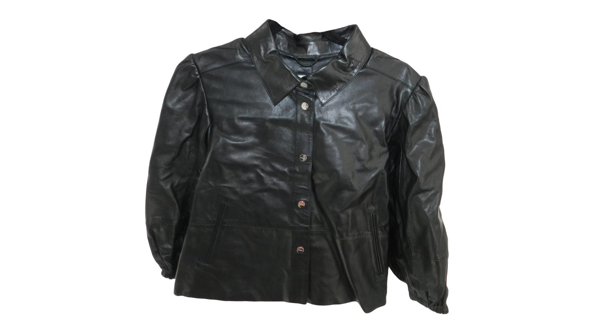 Max & Moi Leather Jacket, Black, Small