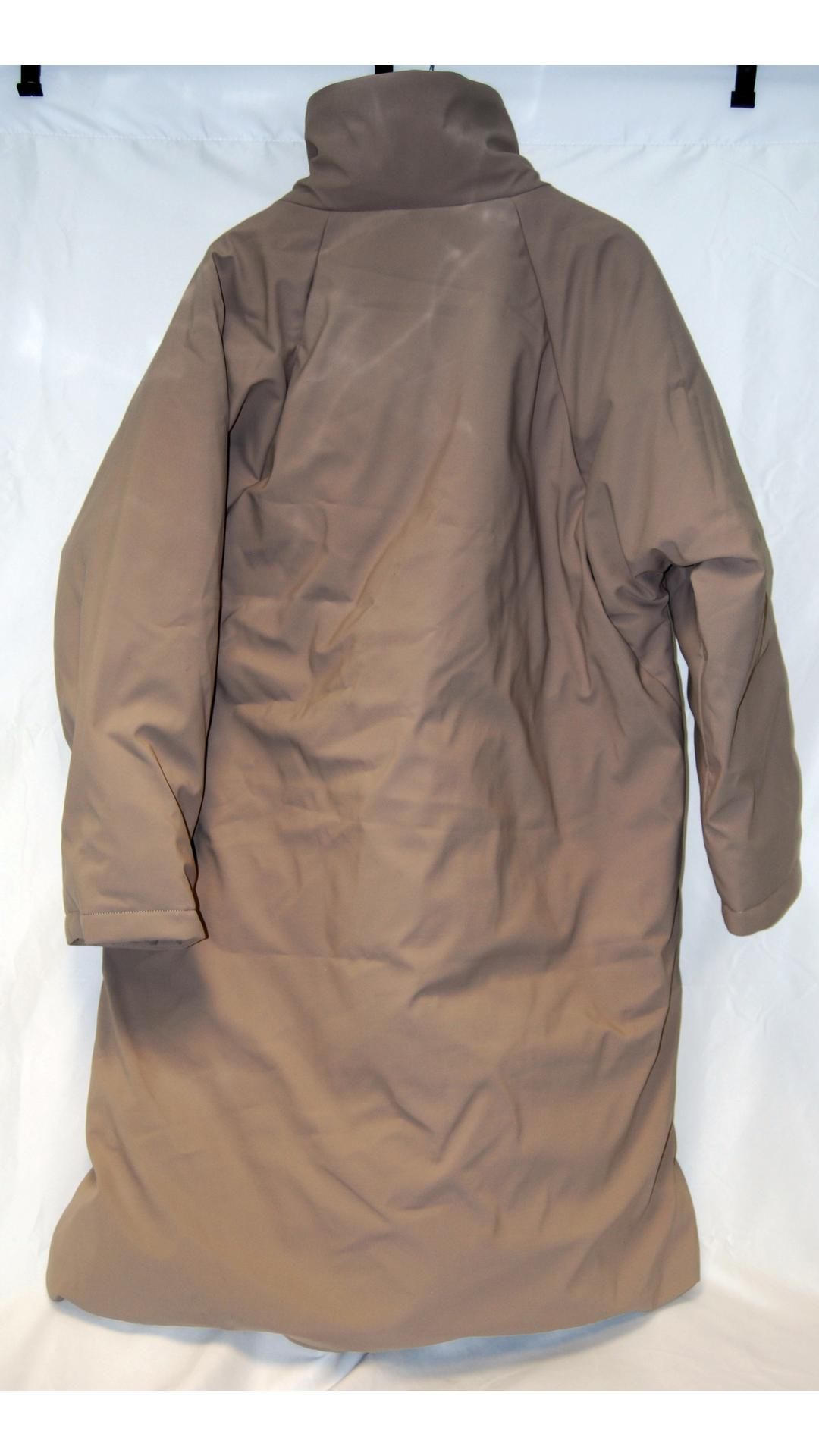 12Storeez Oversized Puffer Coat, Beige, Size L, 104882 - Image 2 of 3