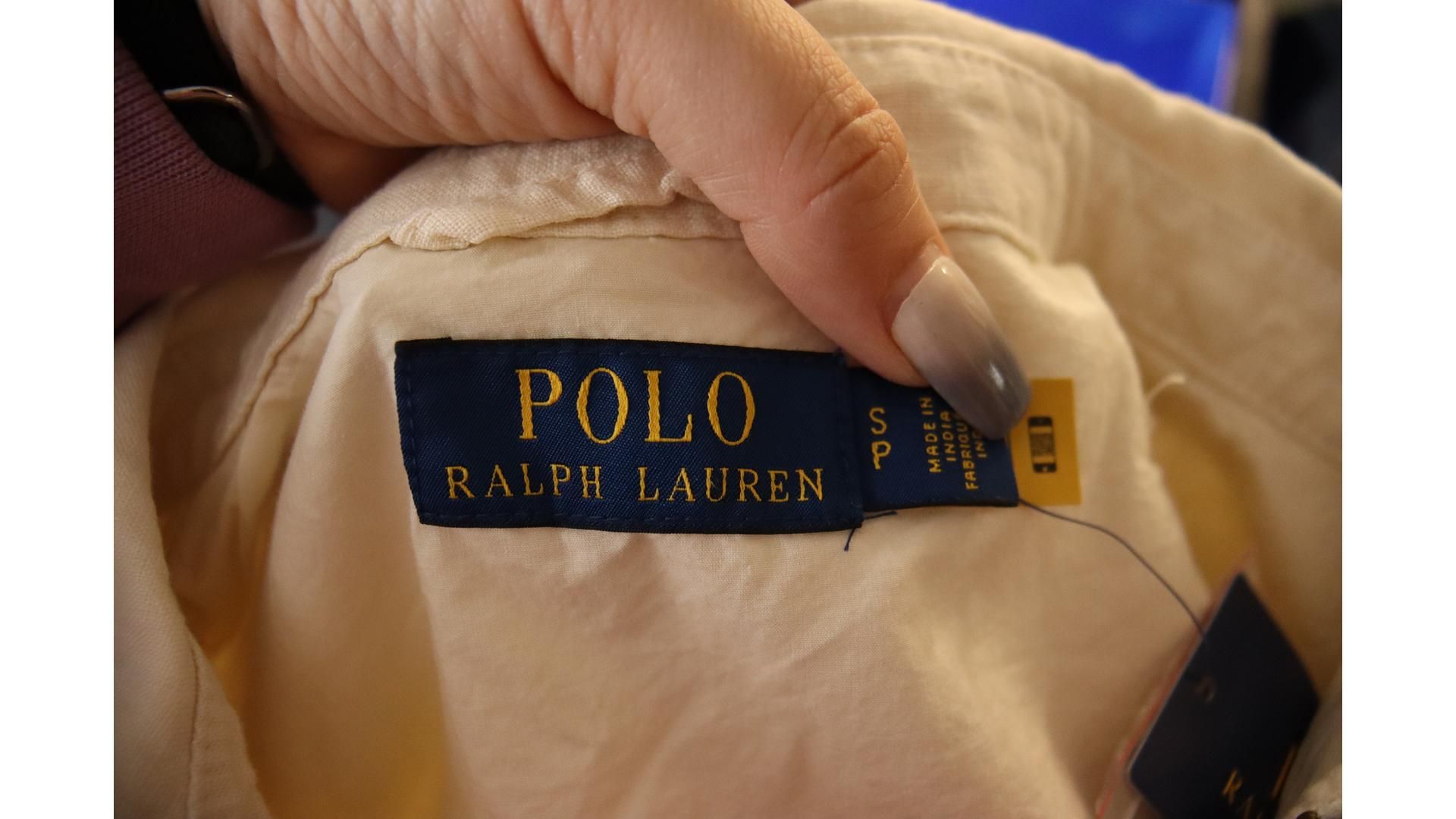 Polo Ralph Lauren Linen Jacket with Zip and Logo, Chic Cream, Size S - Image 3 of 5