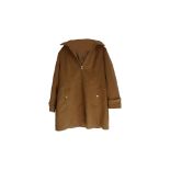 Michael Kors Women's Trench Coat, Dark Camel, Mark On Front, Size OX