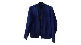 Diesel Women's Limited Editon Embroided Jacket, Blue, Size M. Used, Excellent Condition