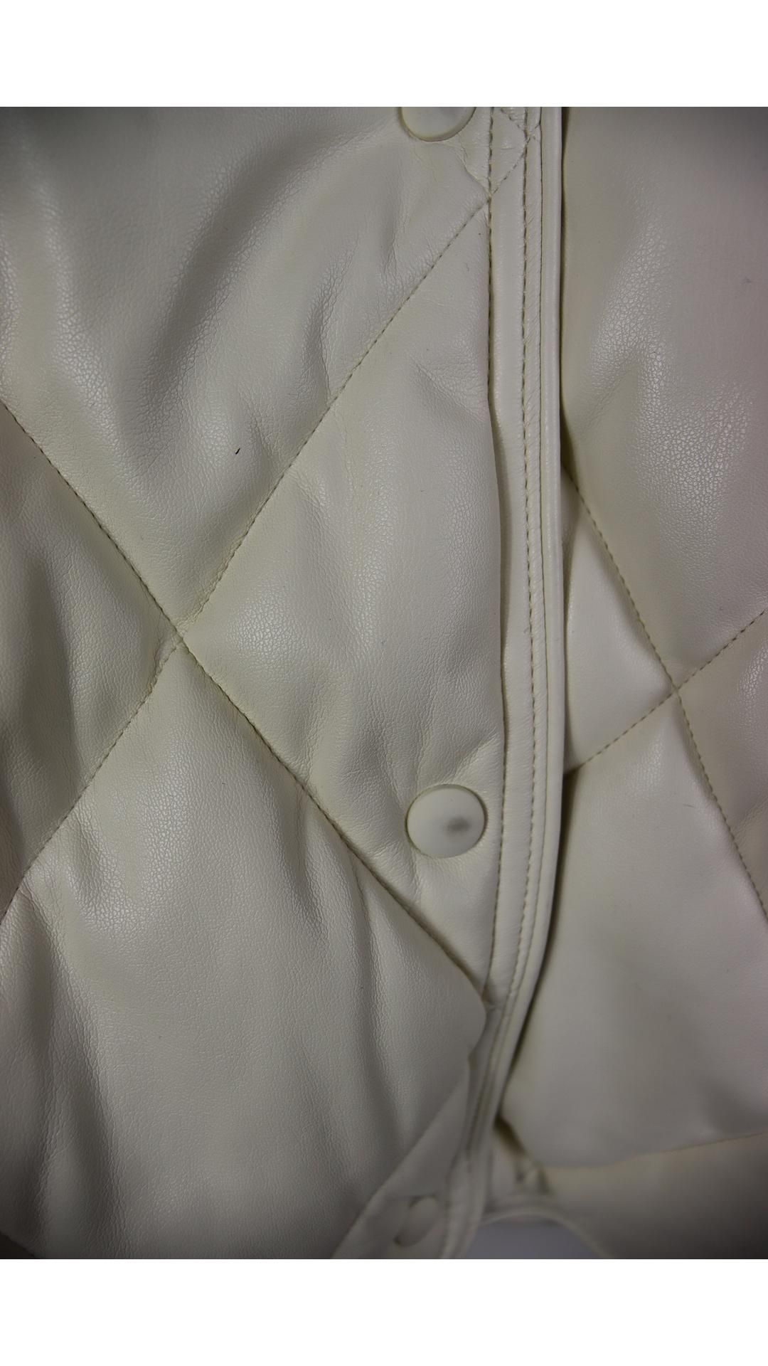 Apparis Women's Puffer Jacket, Ivory, Size S - Image 3 of 4