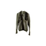 Nicholas Women's Alcina Twist Front Halter Sweater, Fog/Cigar Mix, Size S