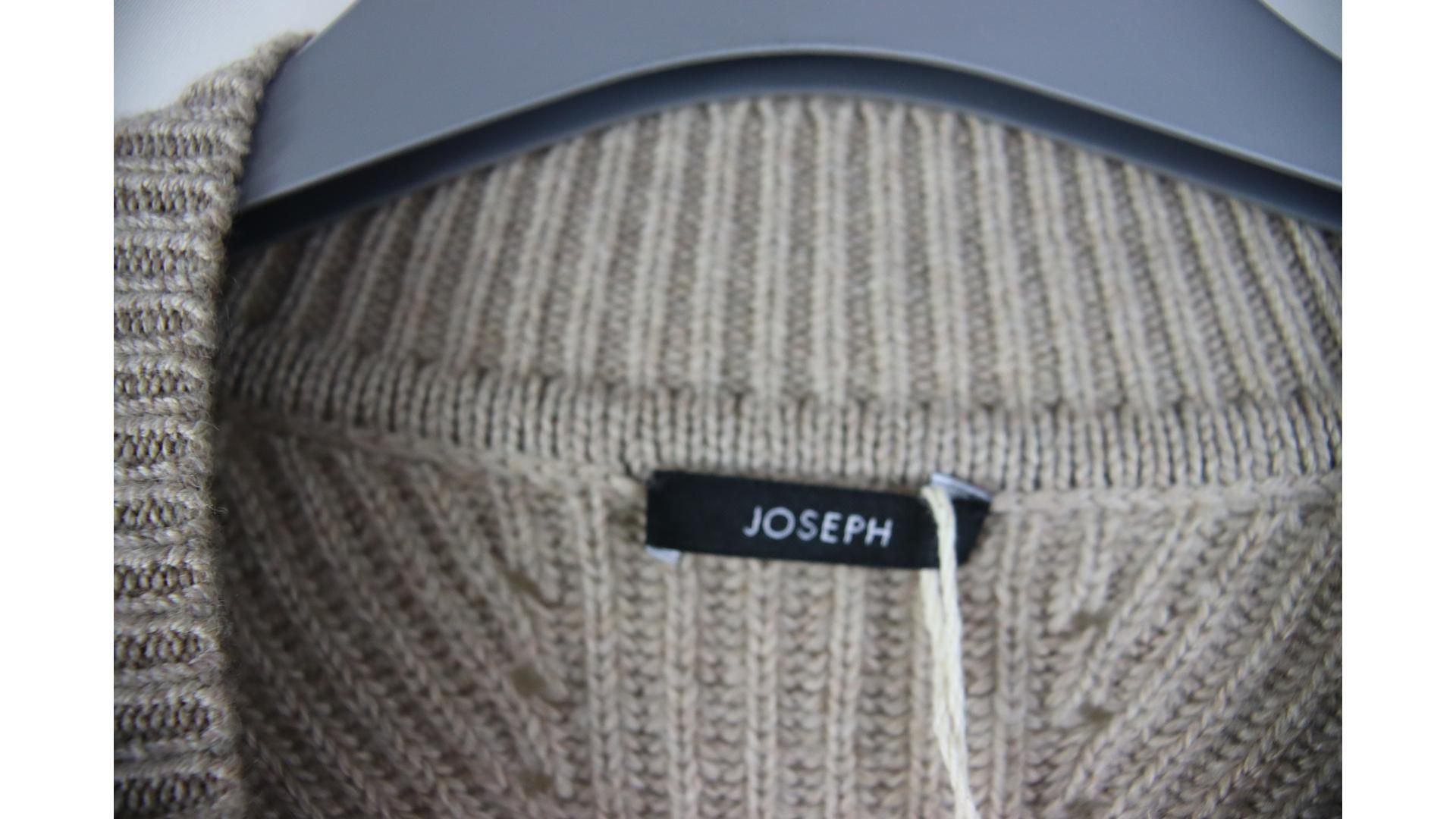 Joseph Crew Neck Jumper, Cobble Stone, Size XS - Image 4 of 4