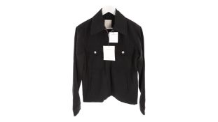 Sandro Morrissey Single-Breasted Wool-Blend Coat, Size S