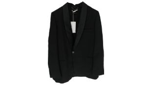 Stella McCartney Wool Twil Blazer, Black, Size 44