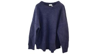 By Malene Birger Biagio Sweater, Navy, XXS