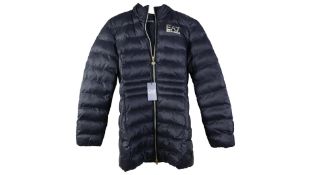 Emporio Armani Women's Puffer Jacket, Black, Size L