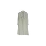 Maison Margiela Women's Peaked Lapel Coat, Off White, Size 40