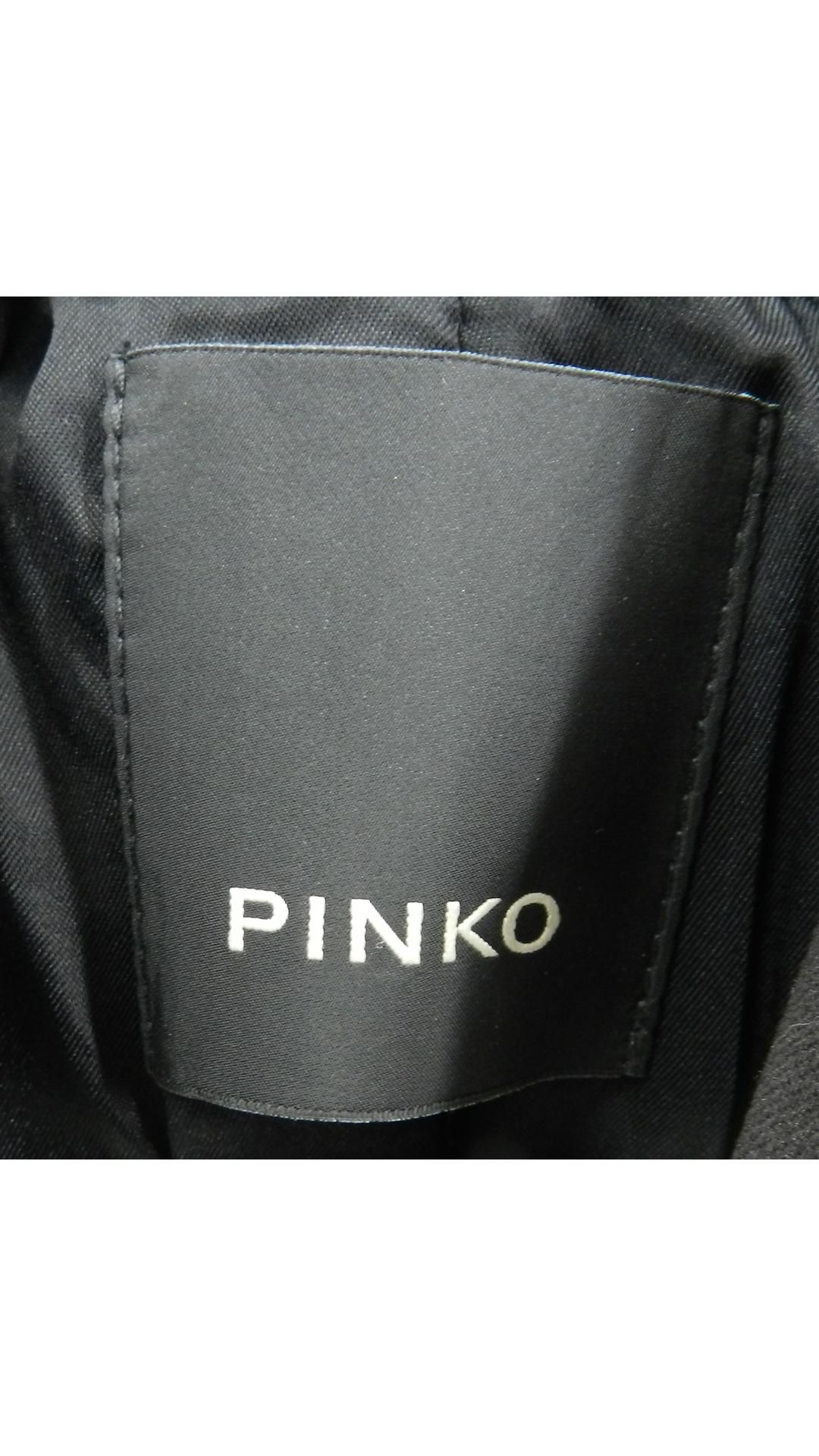 Pinko Women's Nicky Giacca Suit Jacket, Black, Size 44 - Image 4 of 7