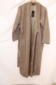Abayas By Filsan Long Coat, Brown, Size 52