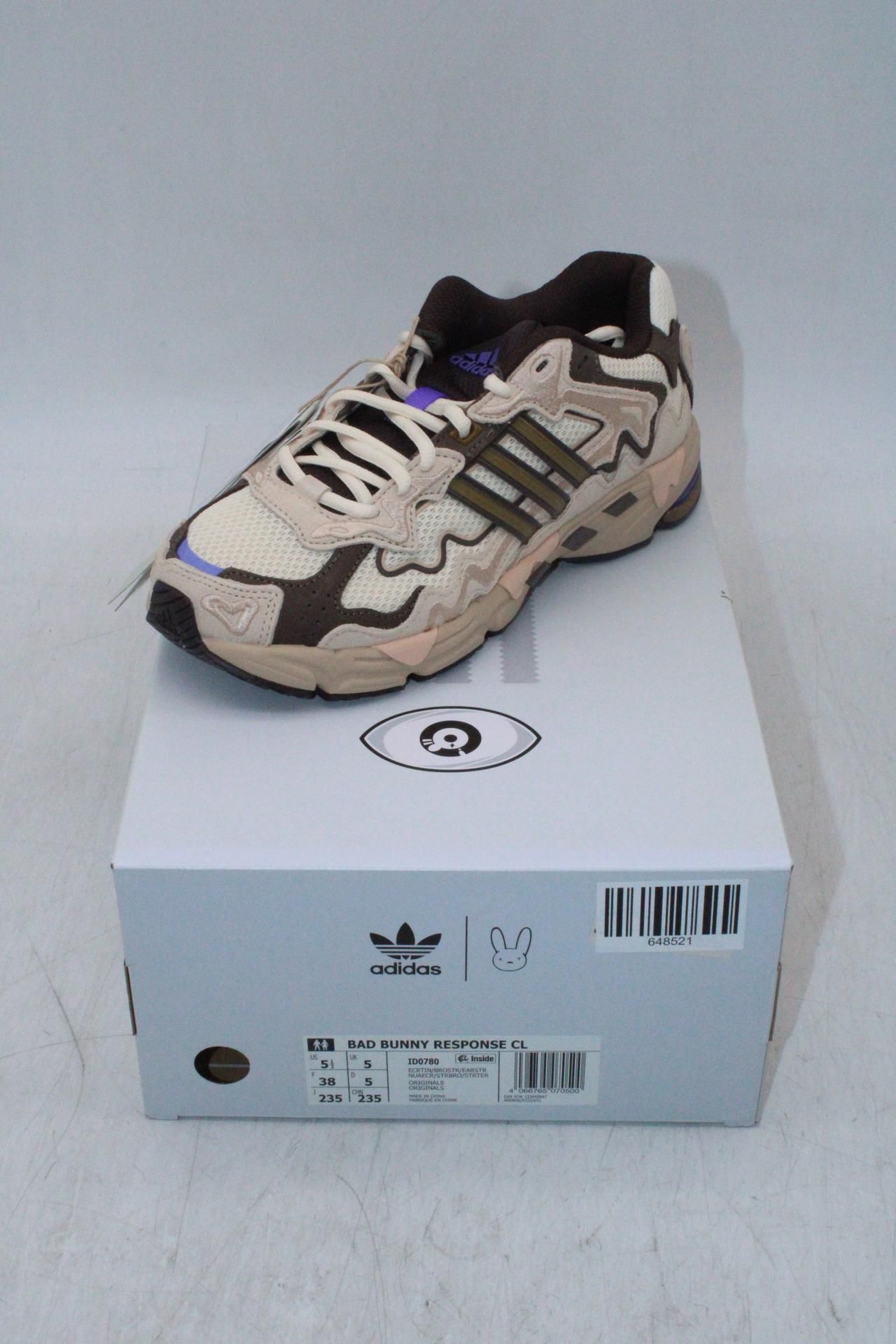 Adidas Bad Bunny Response CL, Brown/Beige, UK 8.5 Box Incomplete