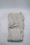 Raymond Custom Linen Suit, Oatmeal, Size Unknown