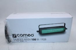Cameo Thunder Wash 100 RGB 3-In-1 Strobe, Blinder and Wash Light, 132 X 0.2 W RGB