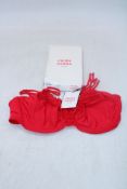 Prima Donna Twist East End Underwire Bra, Red, Size UK 34D. Box damaged