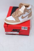 Nike Women's Jorden 1 Retro High OG Trainers, Praline, UK 5. Box damaged