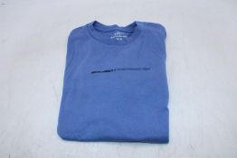Four Abercrombie Kids YPB Tee's, Blue, 3x Age 13-14yrs 1x Age 15-16yrs