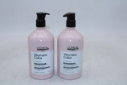 Two Loreal Vitamino Color Conditioner, 750ml Per Bottle