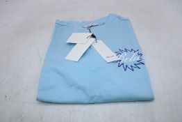 Belier Graphic T-Shirt, Light Blue, Size S