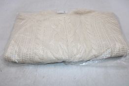 Free People Frankie Cable Sweater, Ivory, Size M