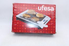 Ufesa TT7920 Optima Flat Toaster, Non-UK Plug. Box damaged
