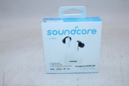 Two pairs of Soundcore By Anker R50i NC Auto Noise-Cancelling Earbuds, White