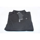 Druids Galatica Quarter Zip Midlayer Top, Black, Size 12