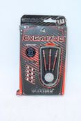Two Sets Winmau Overdrive 500 Series Tungsten 23 Gram Darts, Red. Boxes damaged