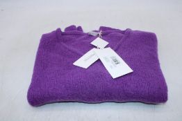 American Vintage Long Sleeve Zakday Sweater, Fig, Size 36