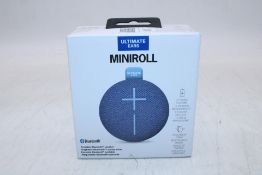 Ultimate Ears Miniroll Portable Party Speaker, Blue