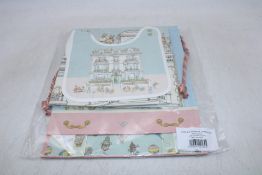 Atelier Choux, Cotton Townhouse Blanket, Bib and Bag Gift Set