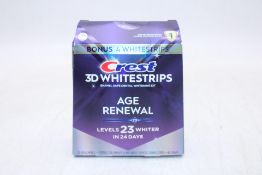 Crest 3D White Age Renewal White Strips Level 23, 4 Bonus Pack, Use By 22/04/2027