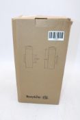Outdoor Wall Lights. Box damaged