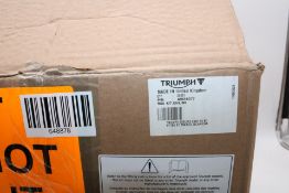 Triumph Ohlins Rear Shocks. Box damaged