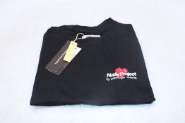 Nude Project Metal Cherry T-Shirt, Black, Size XS