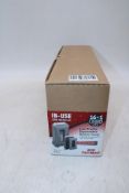 Ten TayMac ML450G 1-Gang Weatherproof Expandable In-Use Electrical Outlet Cover, Grey. Box damaged