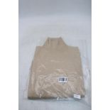 Barbara Alvisi Turtleneck Jumper, Tan, Size S/M